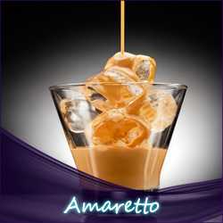 Liquid Amaretto für Ihre E Zigarette ist aromatisch, nussig mit einer leckeren Mandelnote