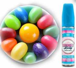 Bubble Trouble Fruchtkaugummi Menthol Liquid Aroma 20ml-zu-60ml Ice Moments Dinner Lady