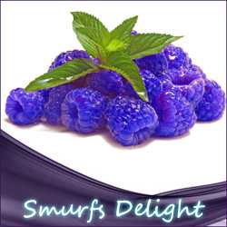 Smurfs Delight Aroma 10ml (Himbeeren + Blaubeeren)