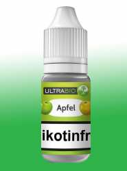 Apfel U.Bio Liquid 10ml fruchtig süß 0, 3, 6 oder 12mg Nikotin