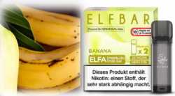 Banana Banane Cola Elfa Pod 2 Stück Elfbar 20mg