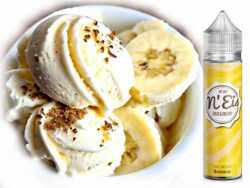 Banane Vanille Bananen Eis N'Eis Liquid 10ml-in-60ml Shake-and-Vape