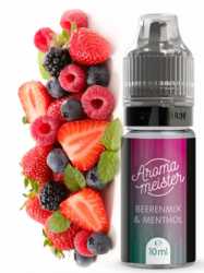 » AUSVERKAUFT « Beeren Menthol 10ml Aroma Aromameister 8% Dosierung