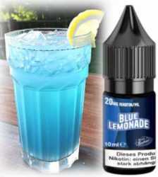 Blue Lemonade Himbeeren Blaubeeren Limonade Erste Sahne 20mg Hybrid Nikotinsalz Liquid 10ml
