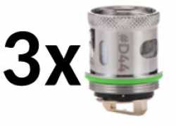 3 x D44 Dual nexMesh Coil Wotofo  0,15 Ohm DL für NexMesh, NexMini, Mdura Mini