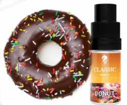 » AUSVERKAUFT « Süßer Krapfen Schokolade Pudding Donut Classic Dampf 10ml Aroma 
