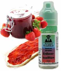 Erdbeer Konfitüre Marmelade Fruchtaufstrich Aroma 10ml von Syndikat Aroma 5 bis 10%