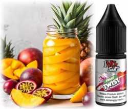 Fruit Twist Pfirsich Ananas Passionsfrucht Mango IVG Nikotinsalz 10ml