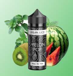 » AUSVERKAUFT « Melone Kiwi Minze (Melon Pop) Liquid Aroma 10ml in 120ml Flasche