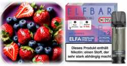 Mix Berries Blaubeeren Erdbeeren Himbeeren Elfa Pod 2 Stück Elfbar 20mg