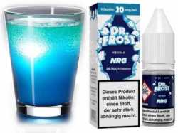 NRG Ice Energy Drink Kälte Dr. Frost Nikotinsalz 10ml Liquid