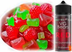 RED Rot Erdbeeren Gummibärchen VG Bears Dreamlike Liquid Aroma Longfill 10ml-in-120ml