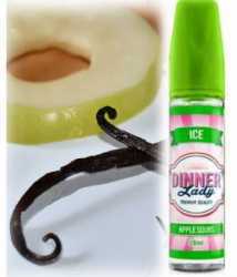 Apple Sours Saure Apfelringe Vanille Frost Liquid Aroma 20ml-zu-60ml Ice Moments Dinner Lady