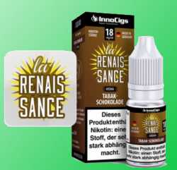 Tabak Schokolade La Renaissance InnoCigs 10ml Flüssigkeit Liquid