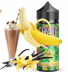 Bananenmilchshake Vanille Eis Koolada Banana Beach Bad Candy Aroma 10ml in 110ml Flasche