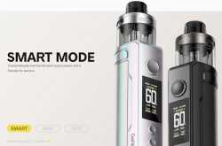 VooPoo Drag S2 2500mAh 5-60-Watt TFT Display