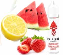 Wassermelone Erdbeeren Zitrone Strawberry Watermelon Primeval Aroma 10ml in 60ml Flasche