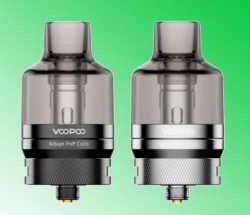 PnP Pod Verdampfer 26mm VooPoo Schwarz oder Silber 4,5ml