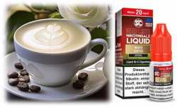 White Coffee Milch Kaffee Red Line Nikotinsalz SC Liquid 10ml