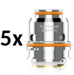 5 x Geekvape Z Coils 0,25 Ohm für  Obelisk,  Z Serie Siebverdampferkopf  45 bis 57 Watt