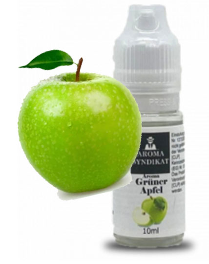 Aroma 10%⭐Best bis 10ml Grüner von 5 Syndikat Apfel Aroma Garantie Preis