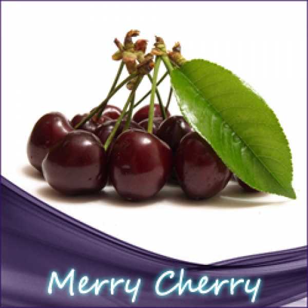 Merry Cherry Liquid hat ein Intensives fruchtiges Kirsch Geschmack mit einer leichten Rosenote