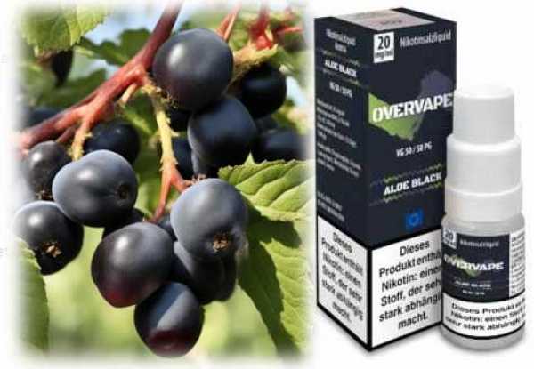 Aloe Black Trauben Johannisbeeren OverVape 20mg/ml 10ml