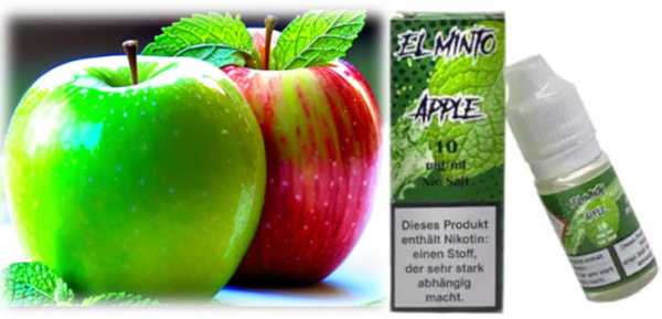 Apple Apfel Minze El Minto Nikotinsalz Liquid 10ml NicSalt