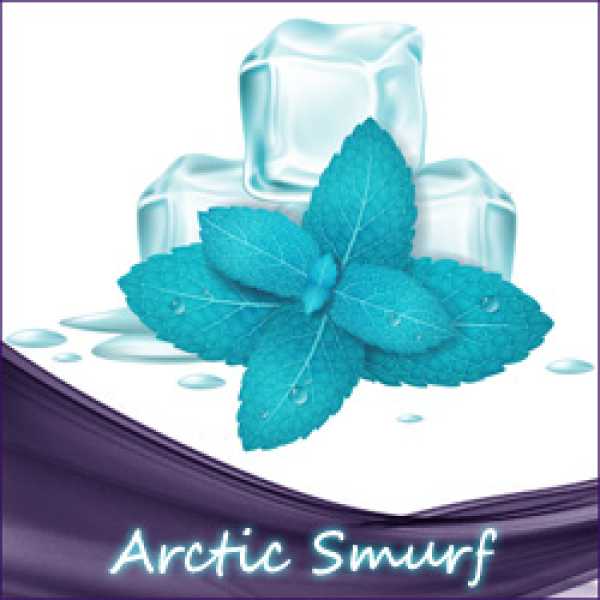 Arctic Smurf Liquid ist vergleichbar mit einer frischen Brise mit Pfiff - Coolmint