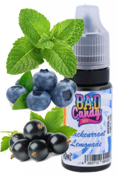 » AUSVERKAUFT « Schwarze Johannisbeeren Blaubeeren Minze Blackcurrant Lemonade Aroma 10ml Bad Candy