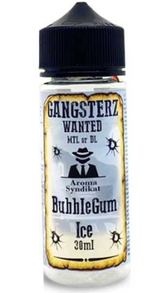 Bubble Gum Ice Liquid Aroma 10ml in 60ml (Kaugummi + Menthol) Gangsterz