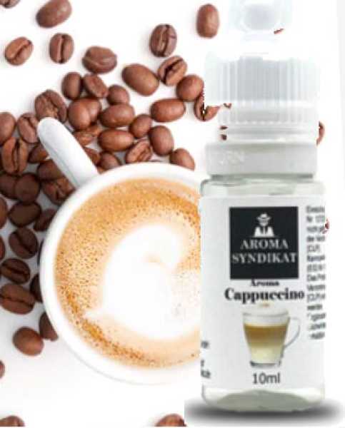 Cappuccino Aroma 10ml von Syndikat Aroma 5 bis 10%