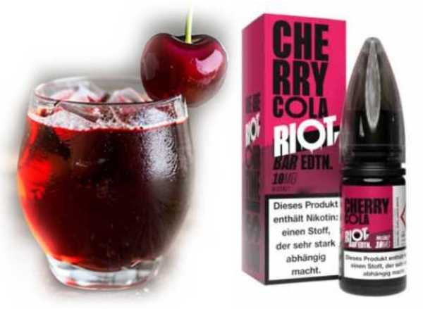 Cherry Cola Kirschen Cola Riot Squad Nikotinsalz 10ml