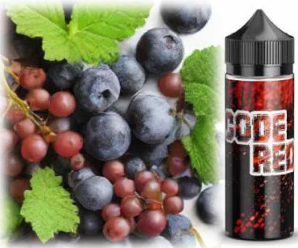 Code Red Weintrauben Beeren Minze Anis Kühle Lädla Juice Volle Fresse 10-in-120ml