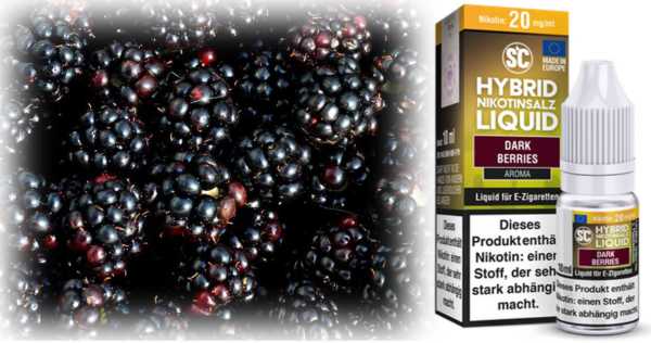 Dark Berries Dunkle Beeren Nikotinsalz Hybrid SC Liquid 20mg 10ml​