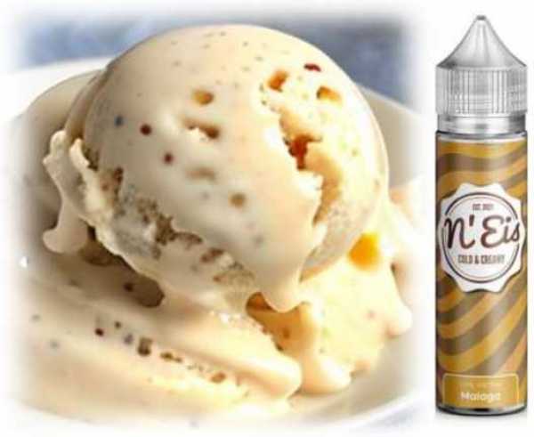 Malaga Dattel Vanille N'Eis Liquid 10ml-in-60ml Shake-and-Vape