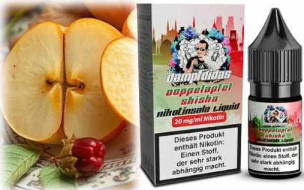 Doppelapfel Shisha Apfel Anis Dampfdidas Nikotinsalz 10ml