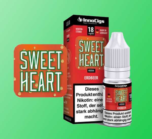 Erdbeeren Sweet Heart Innocigs 10ml Liquid Flüssigkeit