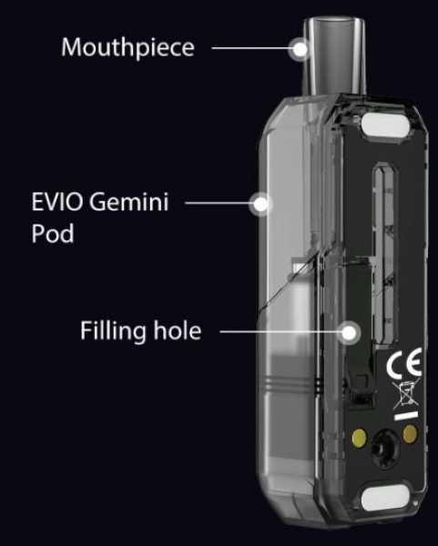 Evio Gemini Cartridge Kartusche Pod 1,0 Ohm Joyetech