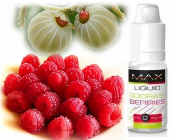 Gooras Berries Stachelbeere Himbeere  Max Vape 10ml Liquid - Kopie