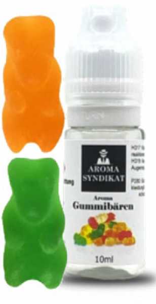 Gummibärchen Aroma 10ml von Syndikat Aroma 5 bis 10%