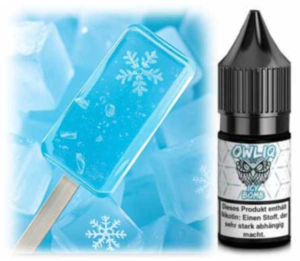 Icy Bomb Eisbonbon OWL Nikotinsalz Liquid 10ml