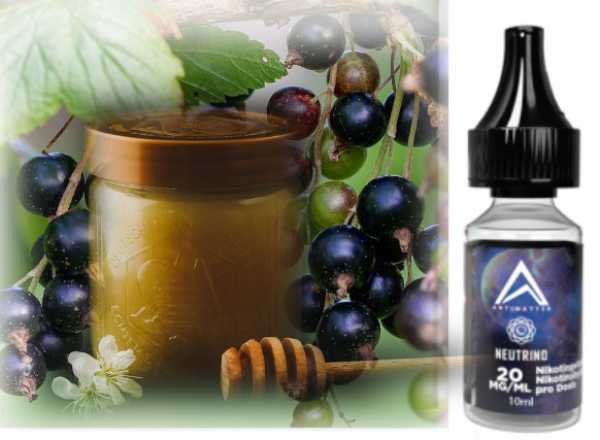 Neutrino Antimatter Nikotinsalz Johannisbeeren Honig Frische Liquid 10ml 20mg