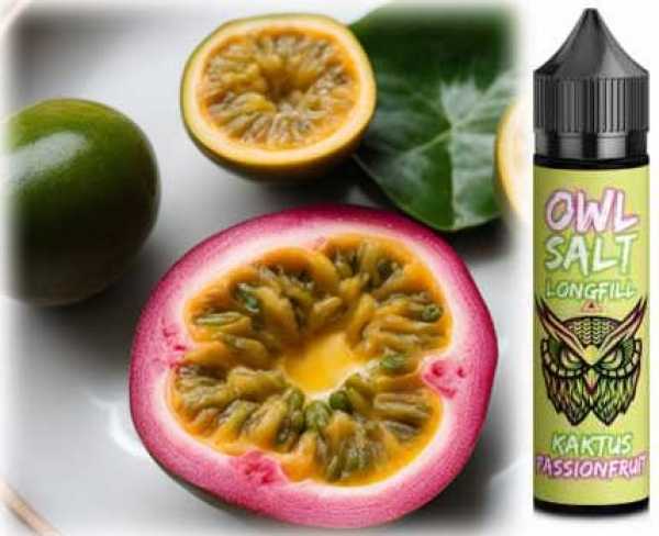 Kaktus Passionsfruit Kaktusfrucht Passionsfrucht OWL Longfill Aroma 10-in-60ml Shake Vape Liquid