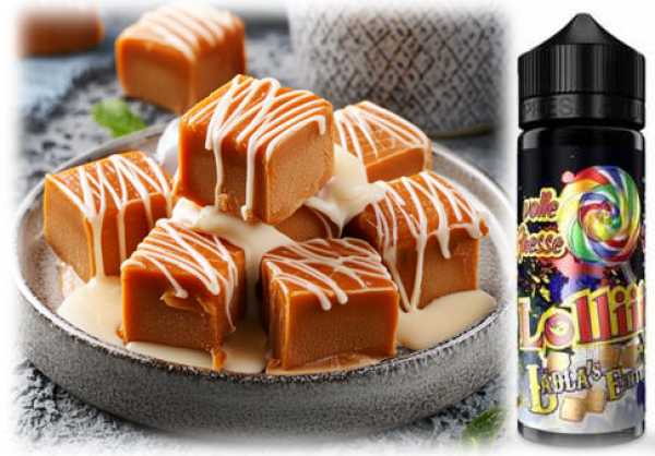 Karamelsahne Sahne Karamell Bonbons Volle Fresse Lädla Juice Aroma 10-in-120ml