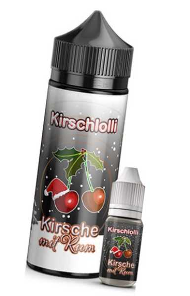 » AUSVERKAUFT « Kirsche mit Rum Liquid Aroma 10ml / 120ml (Rum + Kirschen) Kirschlolli