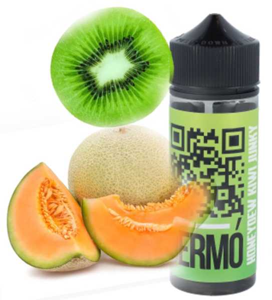 Honigmelone Kiwi Honeydew Kiwi Junky 20 in 120 ml Shake & Vape Dermo