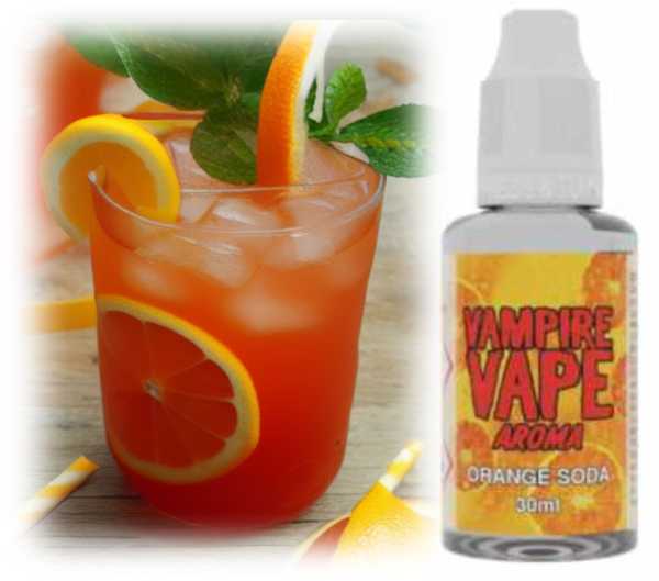 Orange Soda Brause Limonade Aroma 30ml von Vampire Vape