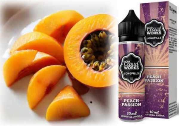 Peach Passion Pfirsich Passionsfrucht Cloudworks Longfill Aroma 10-in-60ml