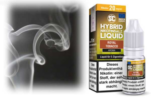 Royal Tobacco starker Tabak herb Nikotinsalz Hybrid SC Liquid 20mg 10ml​